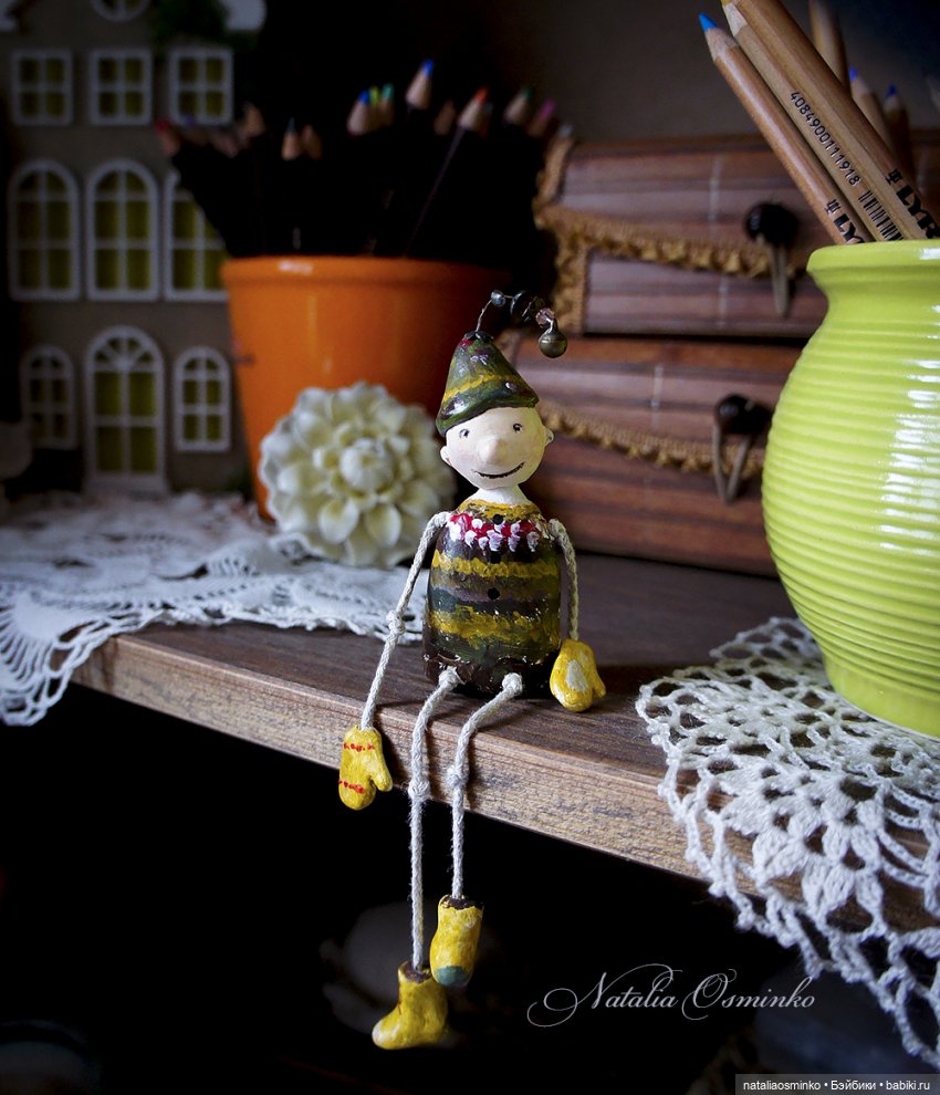 Человечек. Авторские куклы Натальи Осминко (фото 5)