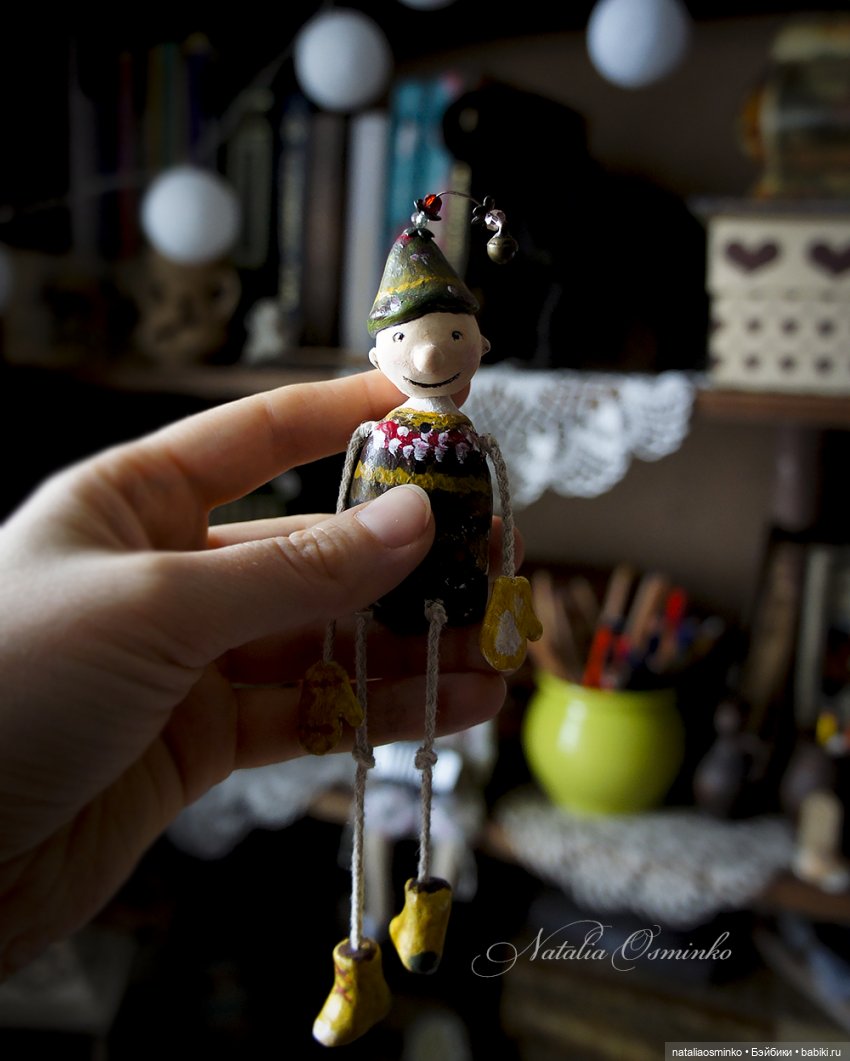 Человечек. Авторские куклы Натальи Осминко (фото 2)