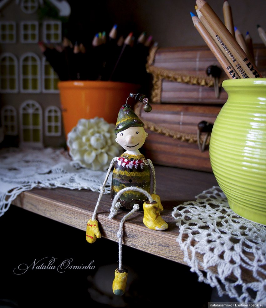 Человечек. Авторские куклы Натальи Осминко (фото 3)