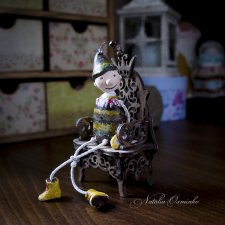 Человечек. Авторские куклы Натальи Осминко