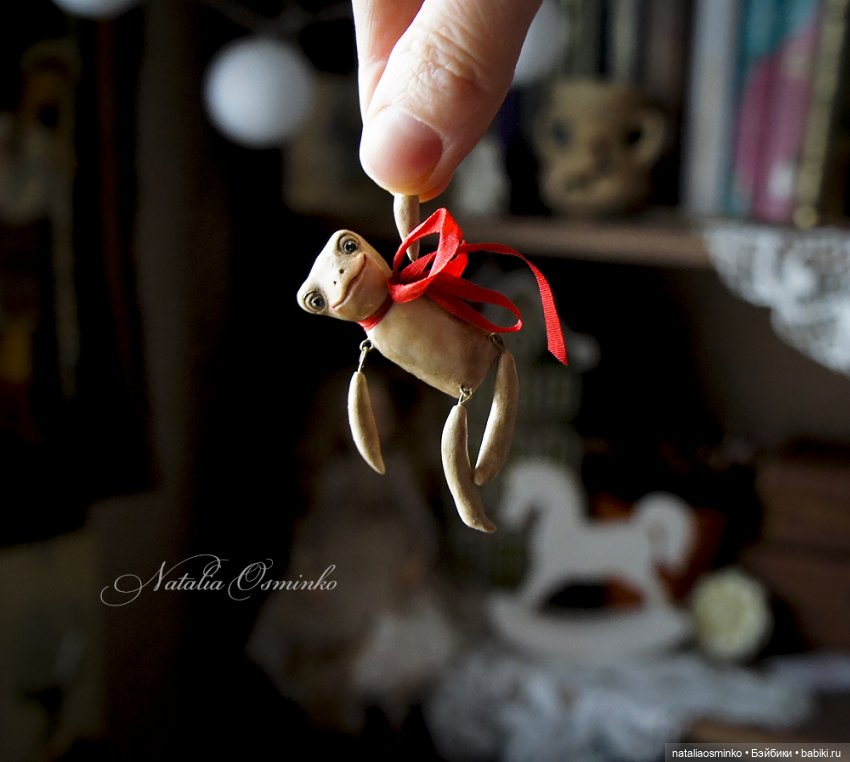 Лягушка Алионора. Авторские куклы Осминко Натальи (фото 7)