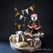 Лесные сказки. Авторские куклы Натальи Осминко