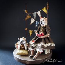 Видео кукол "Лесные сказки". Авторские куклы Натальи Осминко