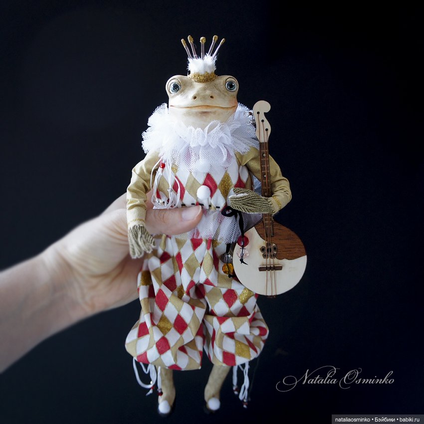 Лягушонок Жак. Авторские куклы Натальи Осминко (фото 6)
