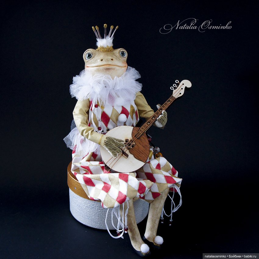 Лягушонок Жак. Авторские куклы Натальи Осминко (фото 3)