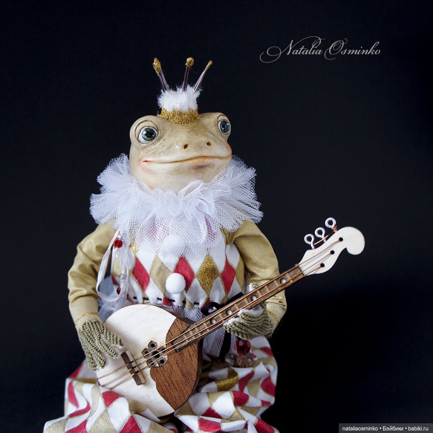 Лягушонок Жак. Авторские куклы Натальи Осминко (фото 4)