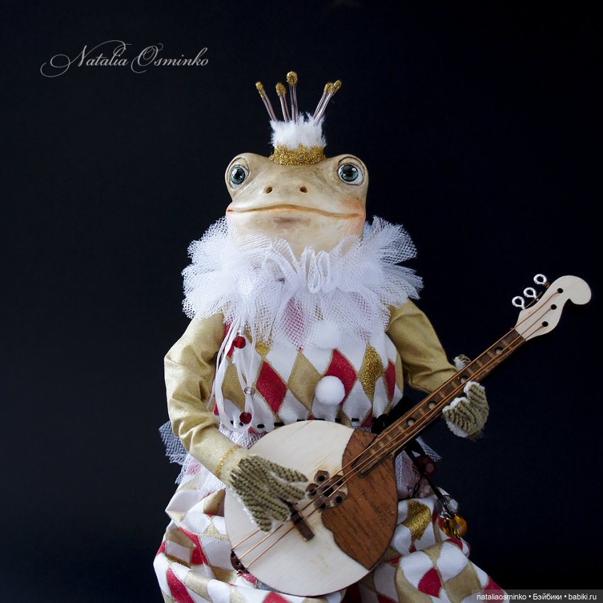 Лягушонок Жак. Авторские куклы Натальи Осминко (фото 2)