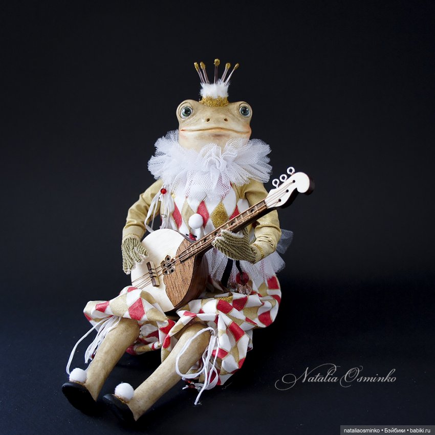 Лягушонок Жак. Авторские куклы Натальи Осминко (фото 5)
