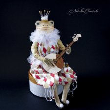 Лягушонок Жак. Авторские куклы Натальи Осминко