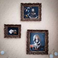 Картины маслом моих авторских кукол