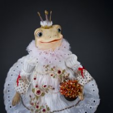 Лягушка Rosie. Авторские куклы Натальи Осминко
