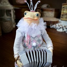 Little Frog. Авторские куклы Натальи Осминко