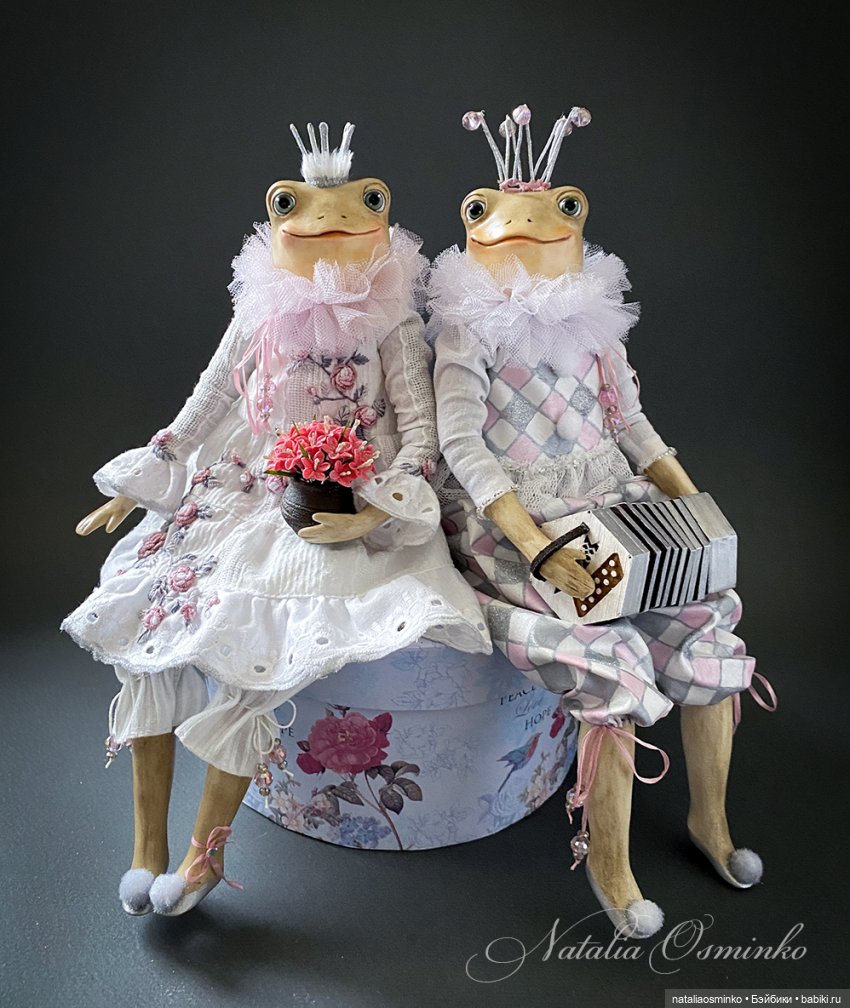 Лягушка Роузи. Авторские куклы Натальи Осминко | Бэйбики Лягушка Роузи. Авторские куклы Натальи Осминко