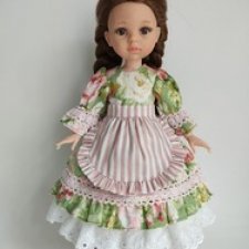 Наряд в винтажном стиле для Паола Рейна