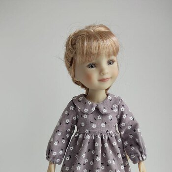 Теплое платье для кукол Ruby Red Fashion Friends