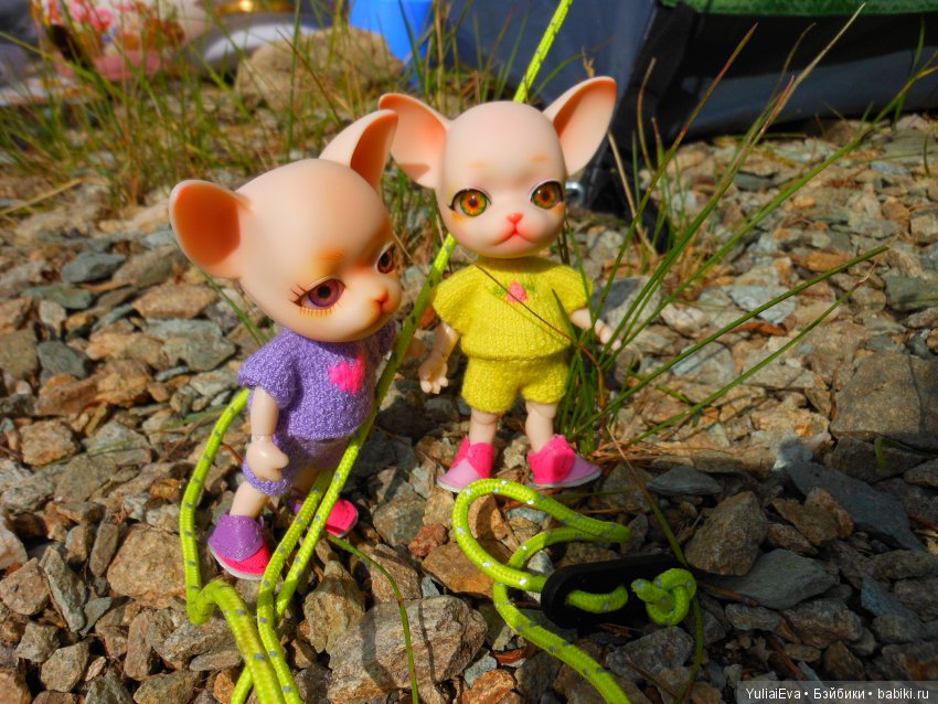 Панг-Джу и лето — Куклы Ai Doll и Pangju (Панджу): Tiny BJD (БЖД)
