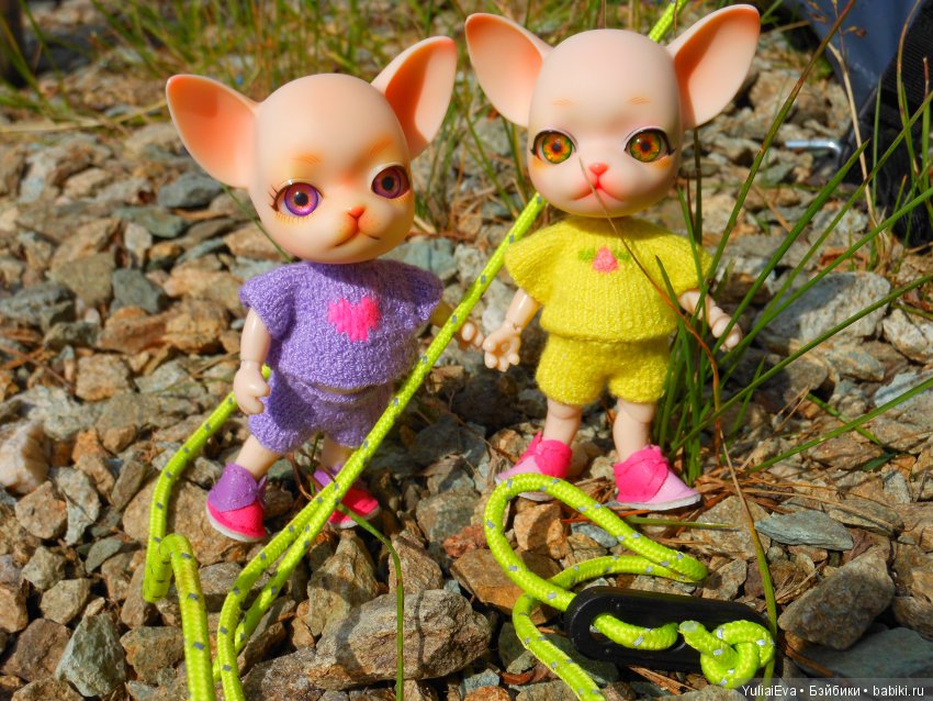 Панг-Джу и лето — Куклы Ai Doll и Pangju (Панджу): Tiny BJD (БЖД) (фото 2)