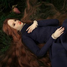 Авторская шарнирная кукла Руна, лесная фея