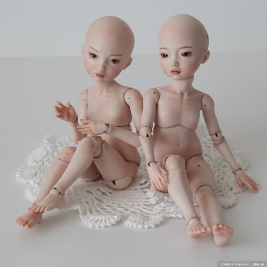 Фарфоровые куклы, процесс создания