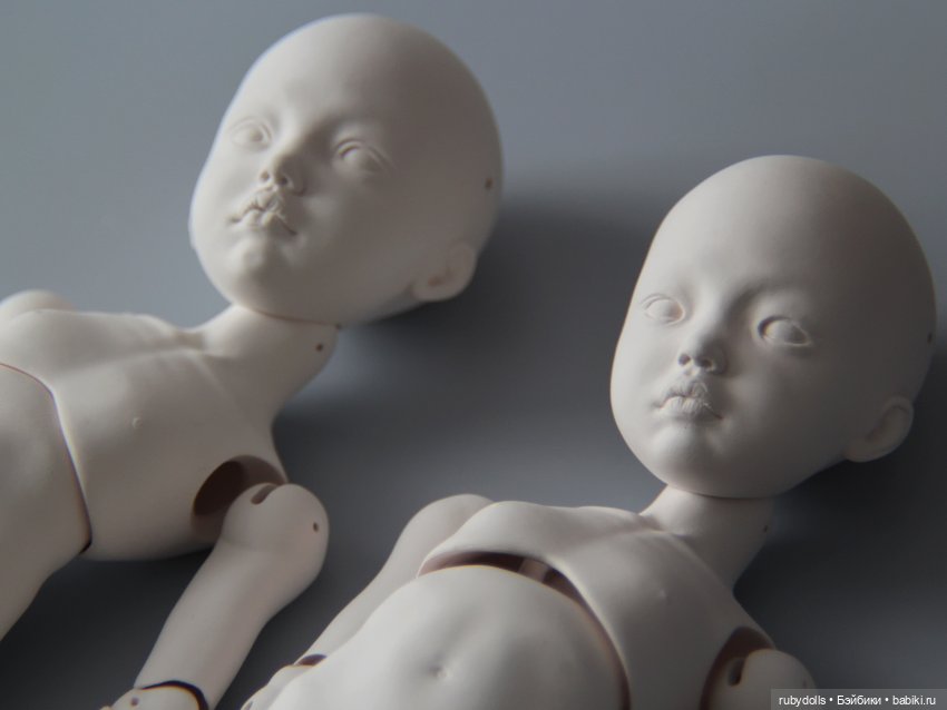 Фарфоровые куклы, процесс создания (фото 3)