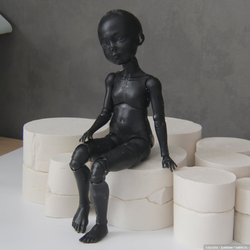 Фарфоровые куклы, процесс создания