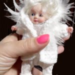 Авторская кукла Зимушка - к зиме готовы