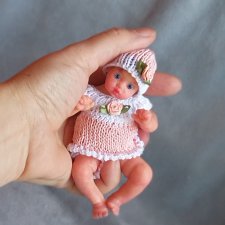 Миниатюрные авторские куклы, разные
