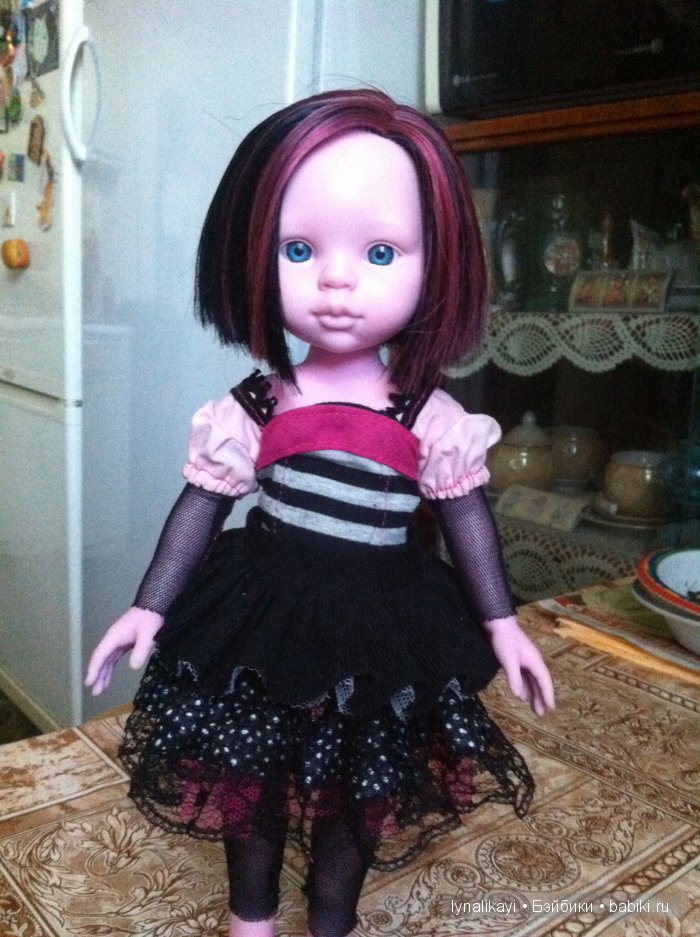 ООАК Паола Рейна — ООАК Paola Reina (Паола Рейна) и испанских кукол: перерисовка (фото 2)