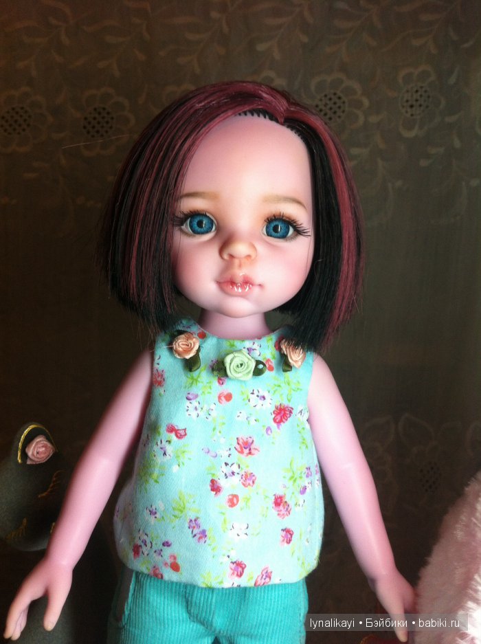 ООАК Паола Рейна — ООАК Paola Reina (Паола Рейна) и испанских кукол: перерисовка (фото 4)