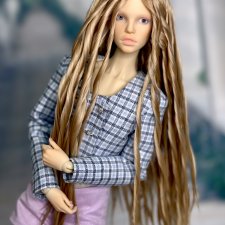 Продам парик из козочки на голову 12см