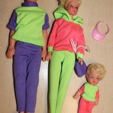 Семья кукол 90-х "Wendy my family". Цена снижена.