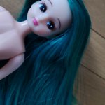 Ликка с бирюзовыми волосами