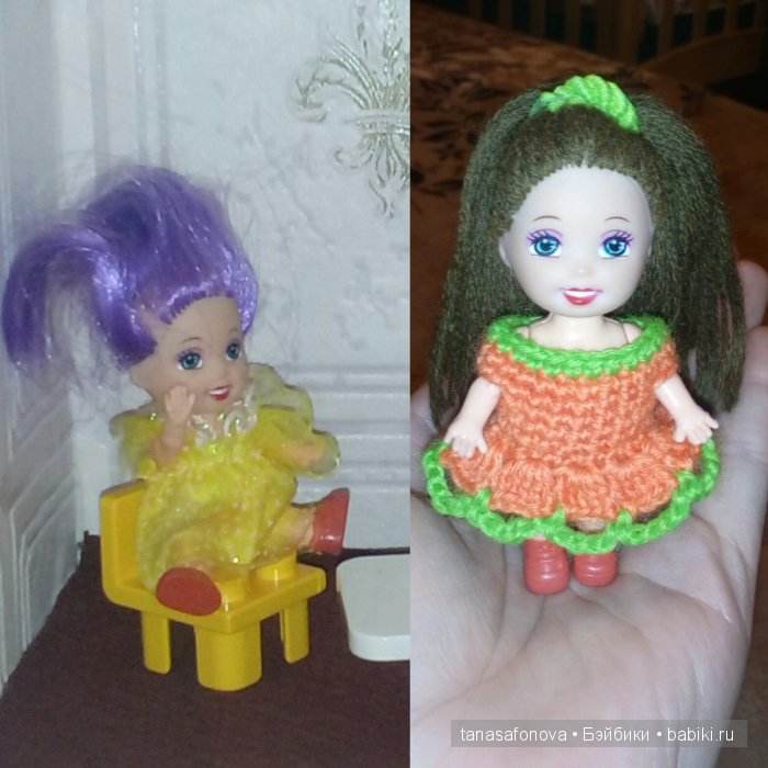 Маленькая куколка Еви и подружки (фото 8)