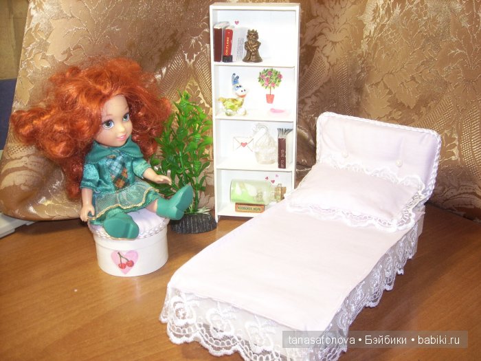 Спальня для девочки — Мебель для кукол и домиков: фото (фото 2)
