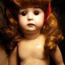 Реплика антикварной куклы K & W 9,45 см