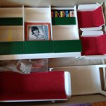 Винтажных набор мебели "Гостиная". ГДР