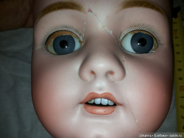 Помогите опознать — Опознание антикварных кукол: поиск по клейму