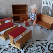 кукольная деревянная мебель СССР
