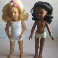 Сравнение кукол Минуш Петитколлин и Паола Рейна