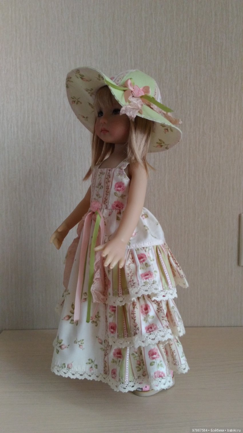 Новый сарафанчик — Куклы Dianna Effner (Эффнер) из винила: Little Darling (фото 3)