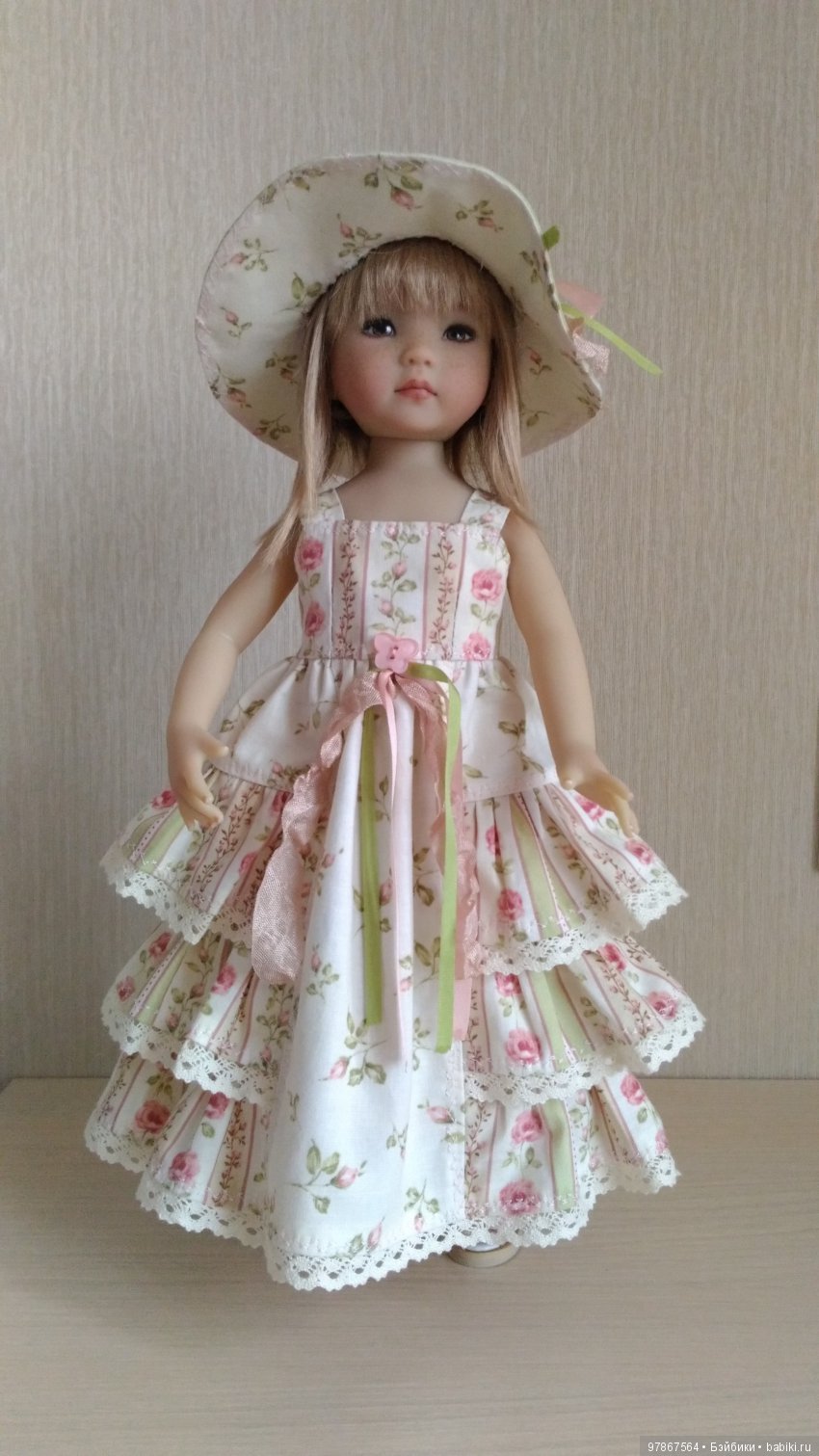 Новый сарафанчик — Куклы Dianna Effner (Эффнер) из винила: Little Darling (фото 2)