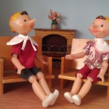 Моя коллекция шарнирных кукол. Часть 3. Буратино и другие