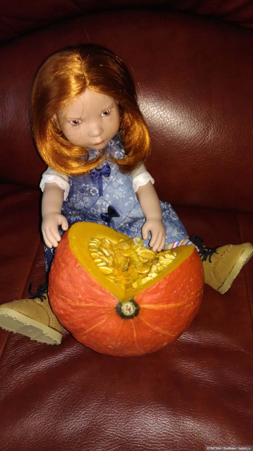 Как Анфиска тыкву увидела (фото 2)