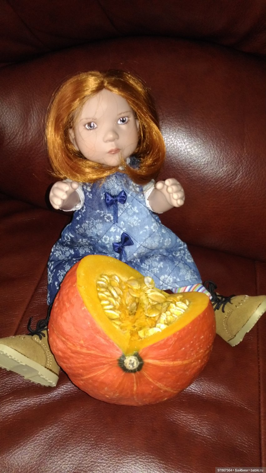 Как Анфиска тыкву увидела (фото 3)