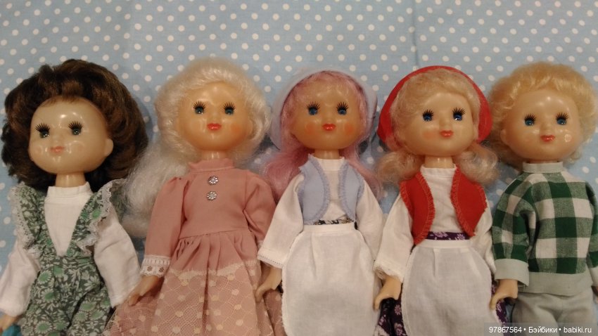 Моя коллекция шарнирных кукол. Часть 6. Цвет пластика