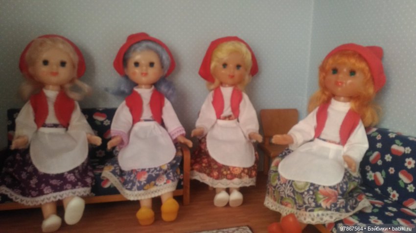 Моя коллекция шарнирных кукол. Часть 7. Красные шапочки | Бэйбики Моя коллекция шарнирных кукол. Часть 7. Красные шапочки (фото 6)