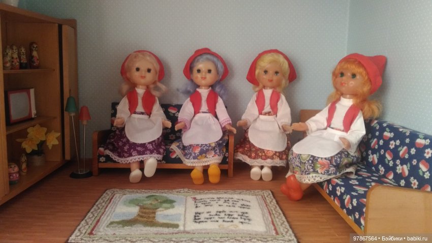 Моя коллекция шарнирных кукол. Часть 7. Красные шапочки | Бэйбики Моя коллекция шарнирных кукол. Часть 7. Красные шапочки (фото 5)