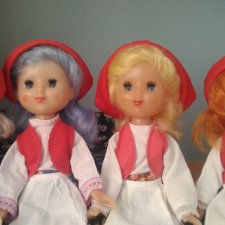 Моя коллекция шарнирных кукол. Часть 7. Красные шапочки