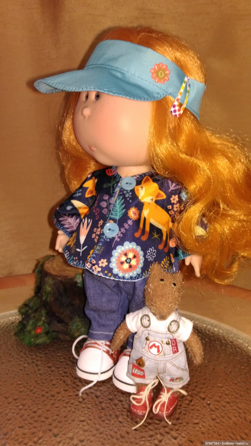 А сегодня мы-лисята — Куклы Nines d'Onil (Нинес): Миа (Mia)