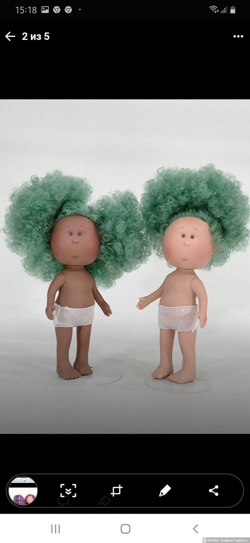 Обновка для Булочки — Куклы Nines d'Onil (Нинес): Миа (Mia) (фото 4)